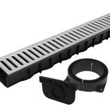 DekDrain Vela A15 Plastic Channel Drain Garage Pack - 3m - Trusted Building Supplies