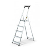 Drabest Aluminium Household Ladder 125kg With Tool Shelf - Trusted Building Supplies