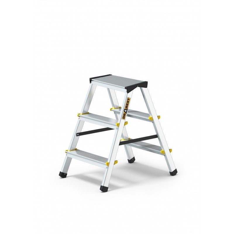 Drabest Aluminium Professional Double - Sided Access Ladder 150kg - Trusted Building Supplies