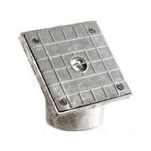 Aquaflow 110mm Aluminium Square Rodding Eye