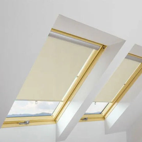 FAKRO ARS I Beige Manual Roller Blind - Trusted Building Supplies