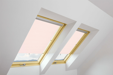 FAKRO ARS II Soft Pink Manual Roller Blind - Trusted Building Supplies