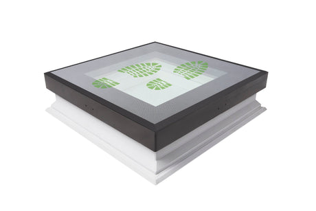 FAKRO DXW Non - Opening Walk - On Triple Glazed Flat Roof Window - Trusted Building Supplies