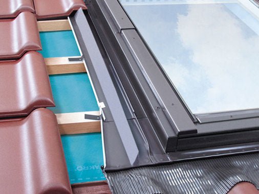 FAKRO EZJ - A Recessed Flashing Kit for Profiled Tile up to 45mm - Trusted Building Supplies