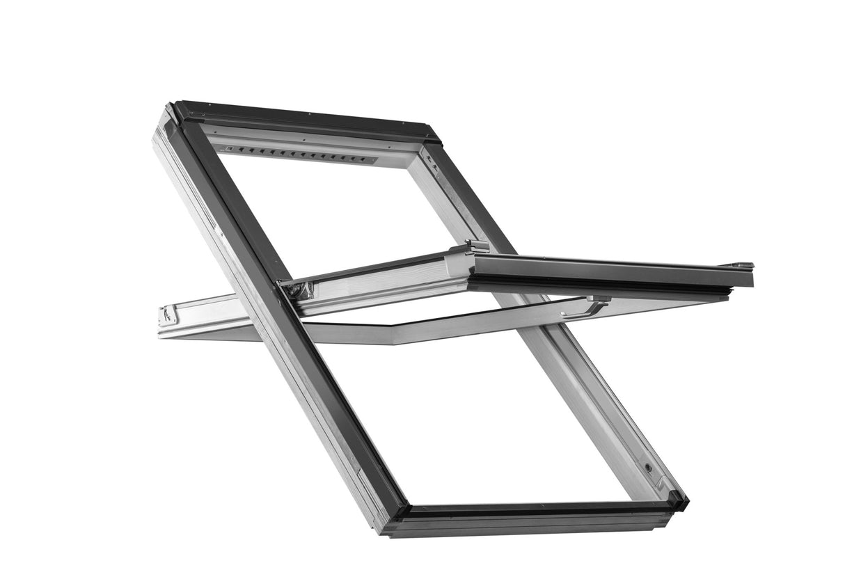 FAKRO FPU - V P2 White PU Double Glazed Dual Top Hung Roof Window - Trusted Building Supplies