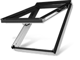 FAKRO FPW - V P2 White Acrylic Double Glazed Dual Top Hung Roof Window - Trusted Building Supplies