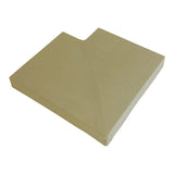 Flat Concrete Coping Stone Corner Return - Trusted Building Supplies