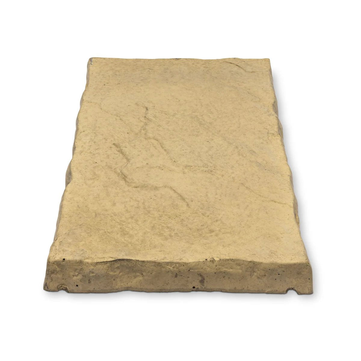 Flat Concrete Riven Coping Stone Buff - 300mm x 600mm - Trusted Building Supplies