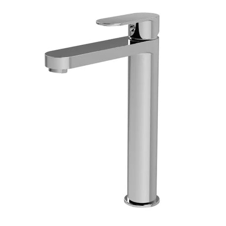 Flow Chrome High - Rise Mono Basin Mixer Tap - Trusted Building Supplies