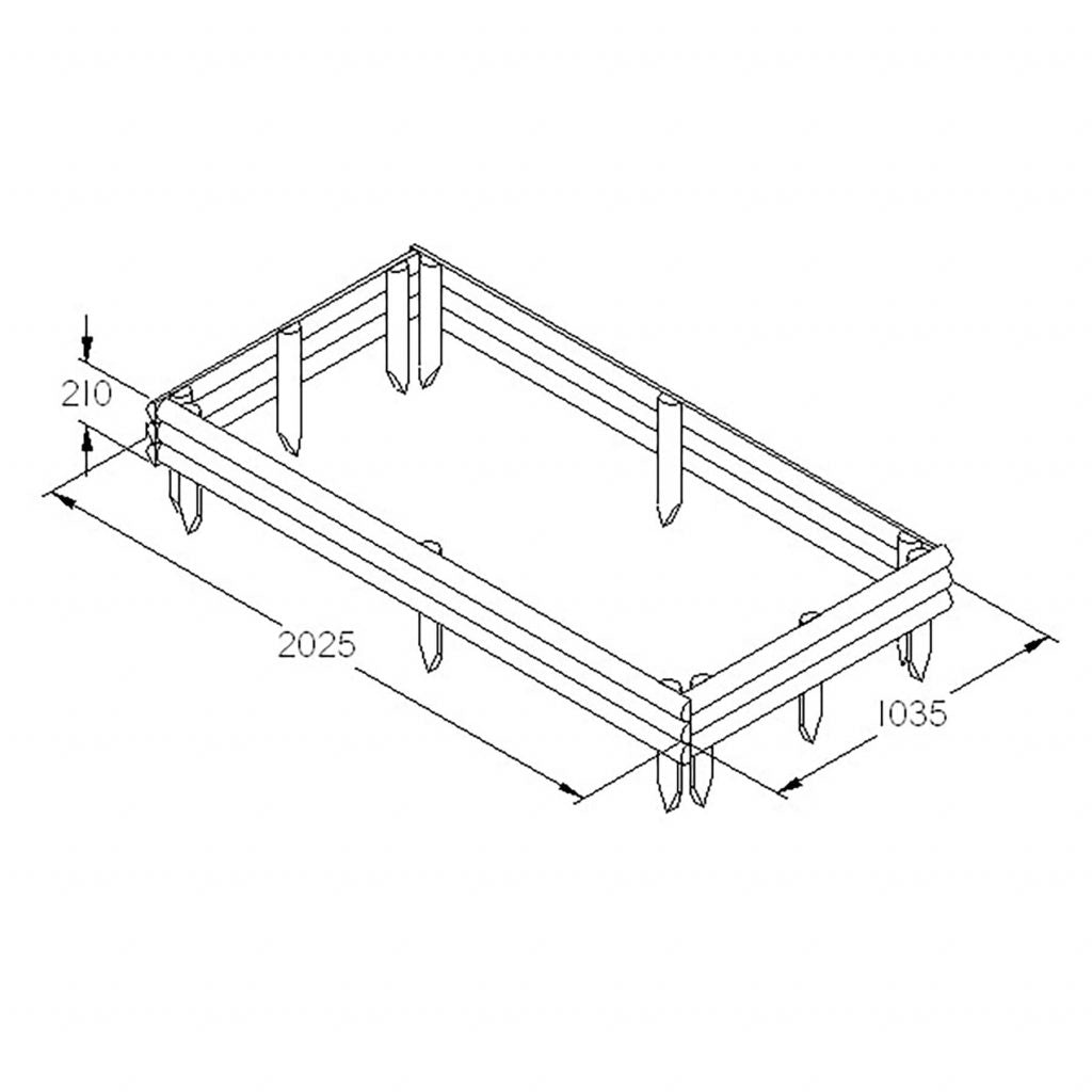 Forest Garden Bed Builder Pack - Trusted Building Supplies