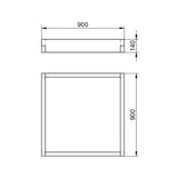 Forest Garden Caledonian Compact Raised Bed - Trusted Building Supplies