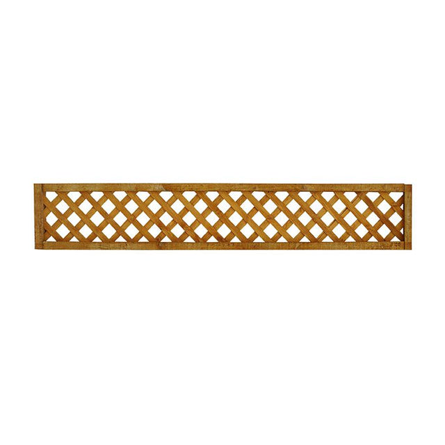 Forest Garden Diamond Lattice Fence Topper - Trusted Building Supplies