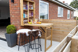 Forest Garden Fold Down Wall Garden Bar - Trusted Building Supplies
