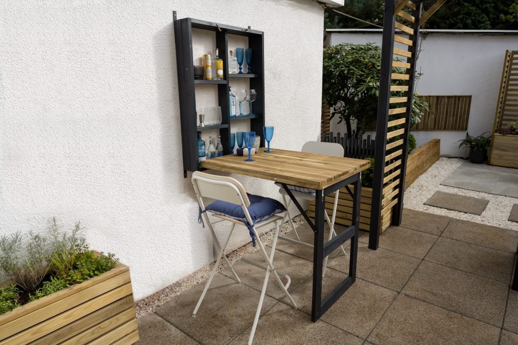 Forest Garden Fold Down Wall Garden Bar - Trusted Building Supplies