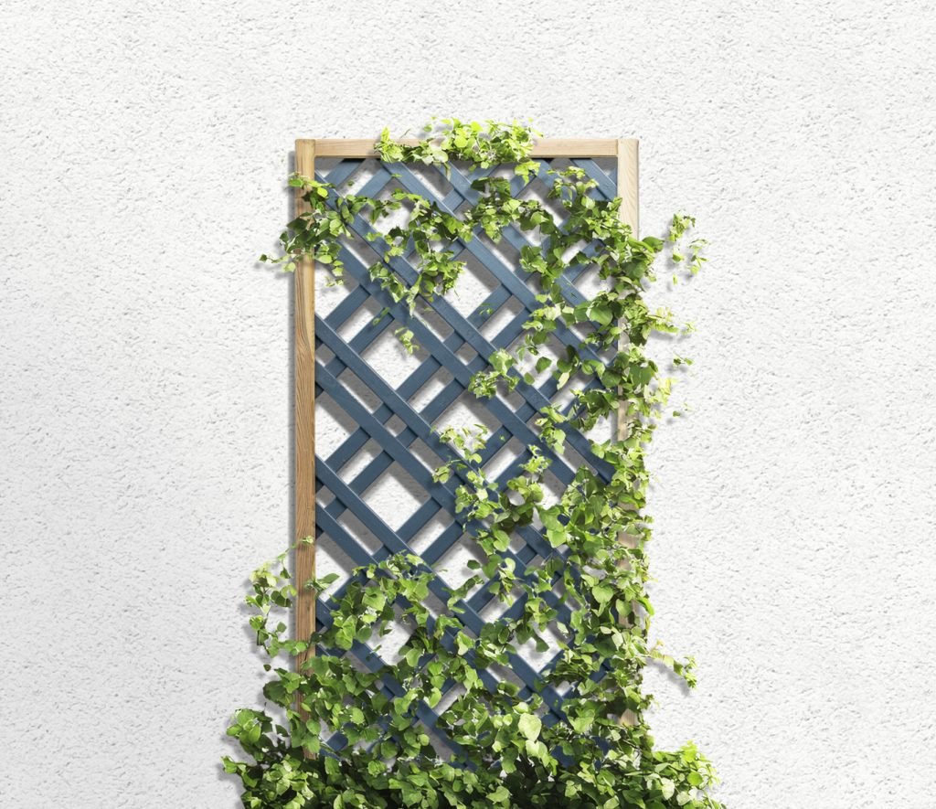 Forest Garden Grey Painted Lattice - Trusted Building Supplies