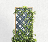 Forest Garden Grey Painted Lattice - Trusted Building Supplies