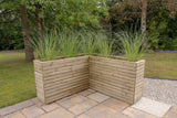 Forest Garden Linear Corner Planter - Trusted Building Supplies