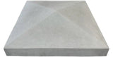 Four Way Weathered Concrete Pier Cap - Trusted Building Supplies