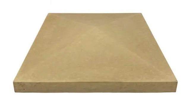 Four Way Weathered Concrete Pier Cap - Trusted Building Supplies