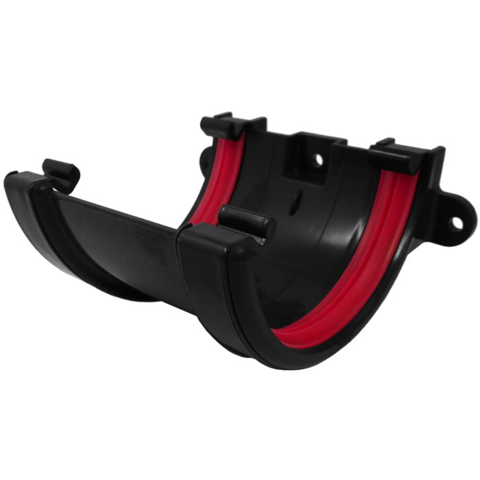 Freeflow 112mm Half Round Plastic Guttering Union Bracket - Trusted Building Supplies