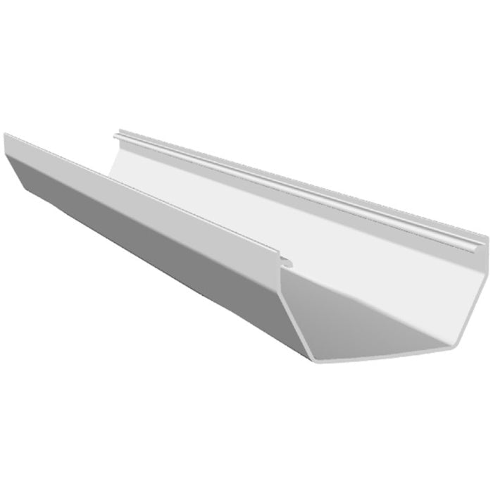 Freeflow 114mm Square Plastic Guttering - 4m - Trusted Building Supplies