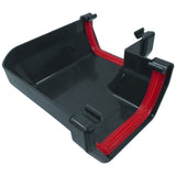 Freeflow 114mm Square Plastic Guttering Angle - Trusted Building Supplies