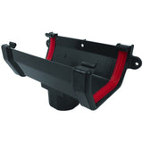 Freeflow 114mm Square Plastic Guttering Running Outlet - Trusted Building Supplies