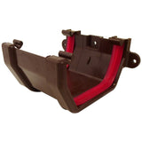 Freeflow 114mm Square Plastic Guttering Union Bracket - Trusted Building Supplies