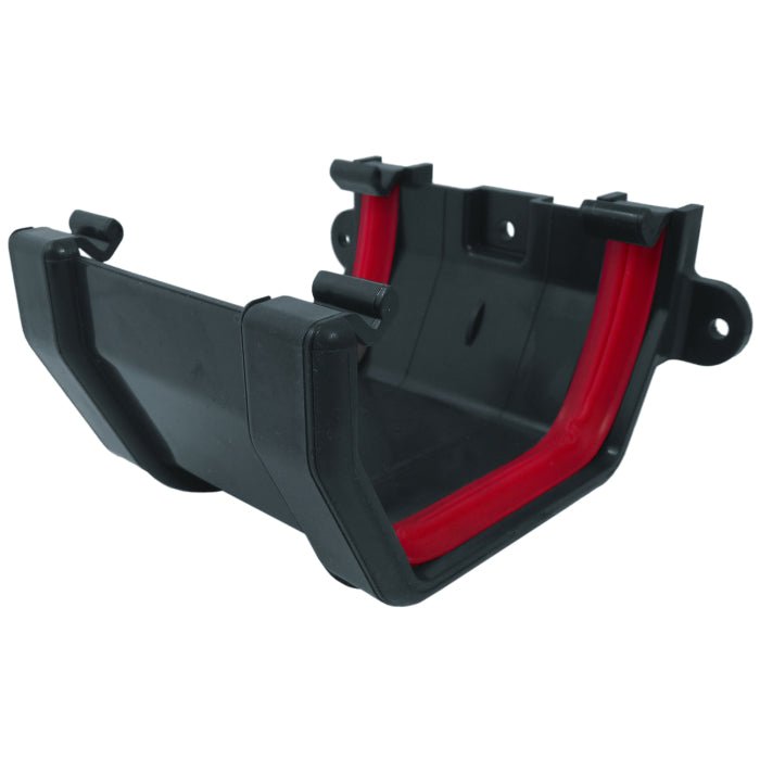 Freeflow 114mm Square Plastic Guttering Union Bracket - Trusted Building Supplies