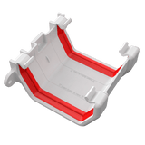 Freeflow 114mm Square Plastic Guttering Union Bracket - Trusted Building Supplies