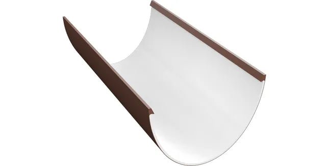 Freeflow 116mm Deep Half Round Plastic Guttering - 4m - Trusted Building Supplies