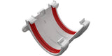 Freeflow 116mm Deep Half Round Plastic Guttering Union Bracket - Trusted Building Supplies