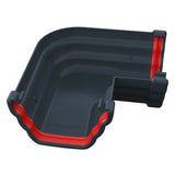 Freeflow 135mm Ogee Plastic Guttering Angle - Trusted Building Supplies
