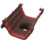 Freeflow 135mm Ogee Plastic Guttering Running Outlet - Trusted Building Supplies