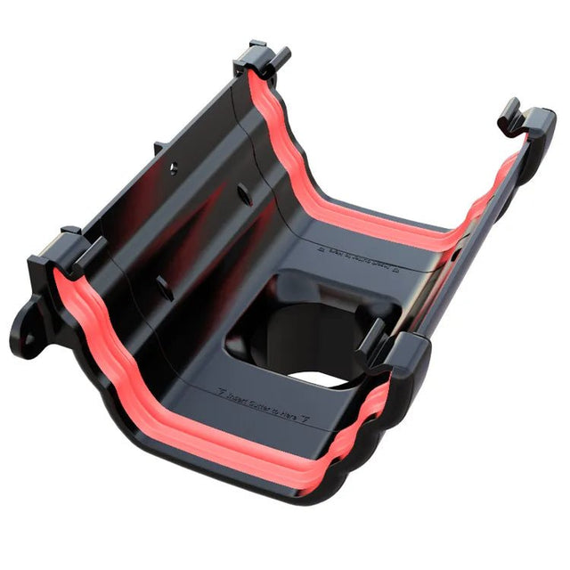 Freeflow 135mm Ogee Plastic Guttering Running Outlet - Trusted Building Supplies