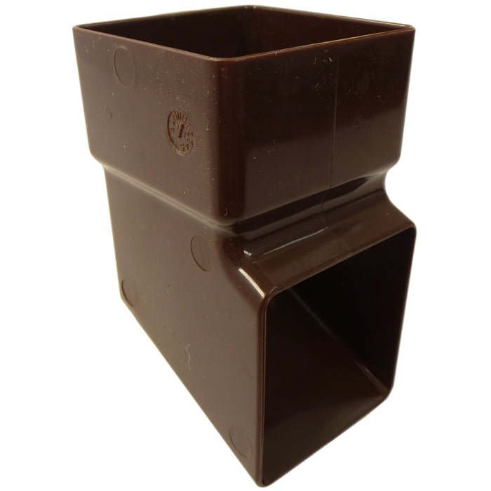 Freeflow 65mm Square Plastic Downpipe Shoe - Trusted Building Supplies