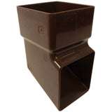 Freeflow 65mm Square Plastic Downpipe Shoe - Trusted Building Supplies