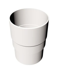 Freeflow 68mm Round Plastic Downpipe Pipe Socket - Trusted Building Supplies