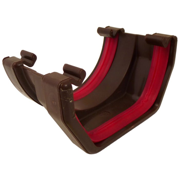 Freeflow Square To Round Plastic Guttering Adaptor - Trusted Building Supplies