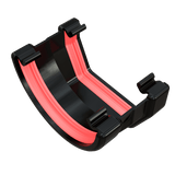 Freeflow Square To Round Plastic Guttering Adaptor - Trusted Building Supplies