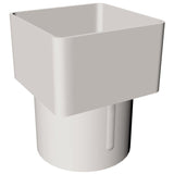 Freeflow Square to Round Plastic Pipe Adaptor - Trusted Building Supplies
