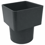 Freeflow Square to Round Plastic Pipe Adaptor - Trusted Building Supplies