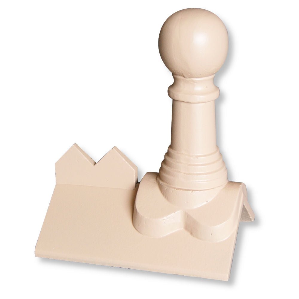 GRC 450mm Bishop Ball Cocks Comb Angle Ridge Finial - Trusted Building Supplies