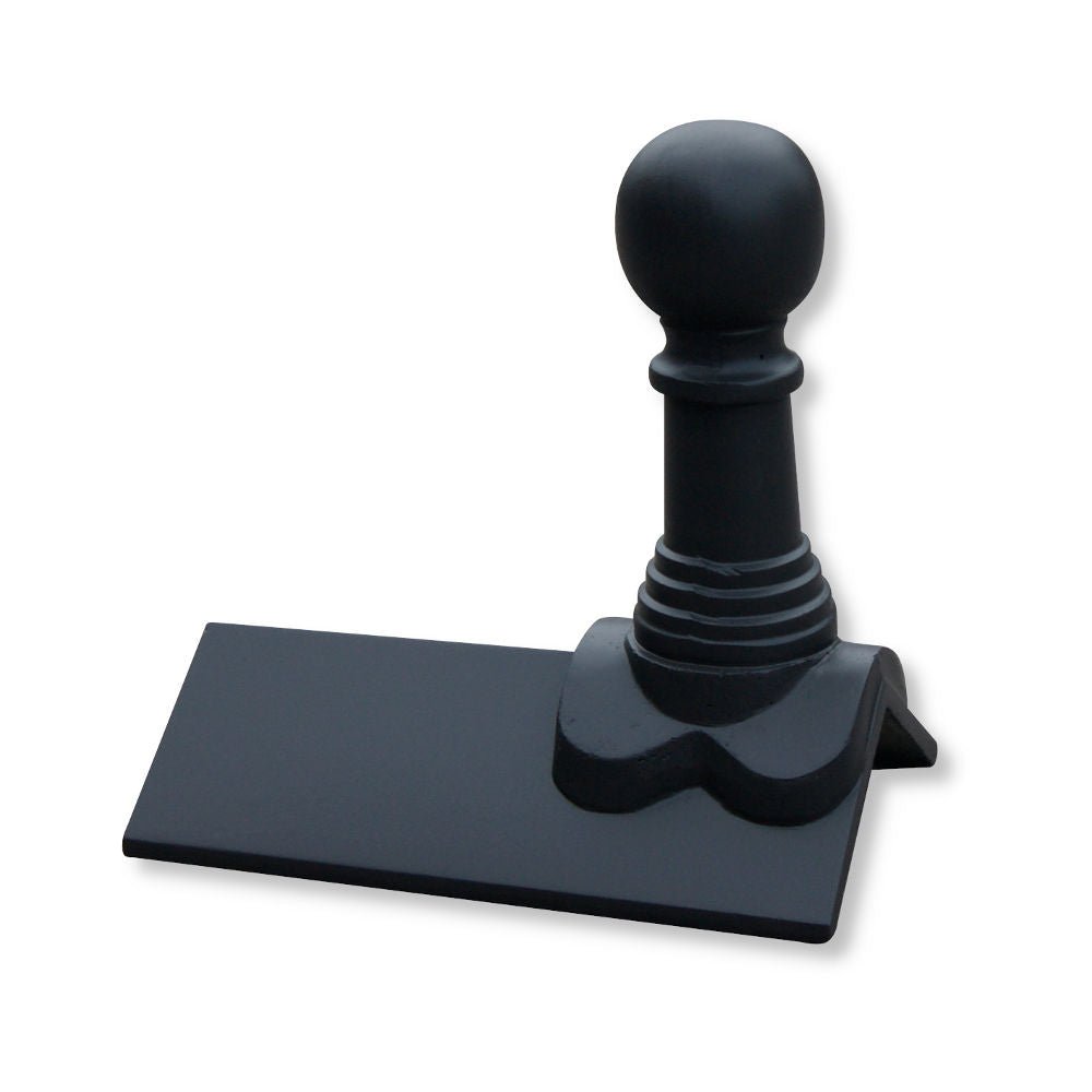 GRC 450mm Bishop Ball Plain Angle Ridge Finial - Trusted Building Supplies