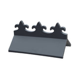 GRC 450mm Fleur - de - lys Angle Ridge Tile - Trusted Building Supplies