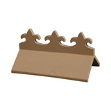 GRC 450mm Fleur - de - lys Angle Ridge Tile - Trusted Building Supplies