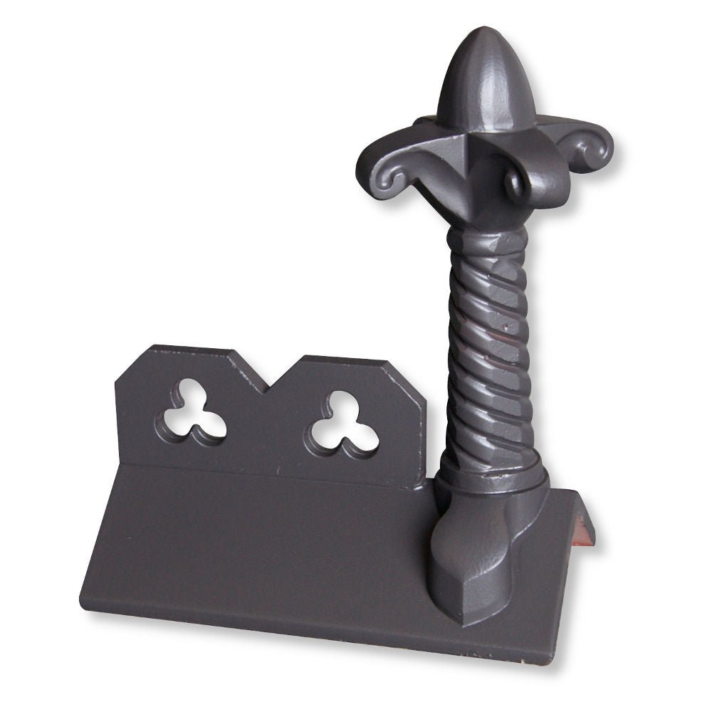 GRC 450mm Fleur - de - lys Club Crested Angle Ridge Finial - Trusted Building Supplies