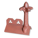 GRC 450mm Fleur - de - lys Club Crested Angle Ridge Finial - Trusted Building Supplies