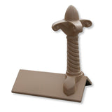 GRC 450mm Fleur - de - lys Plain Angle Ridge Finial - Trusted Building Supplies