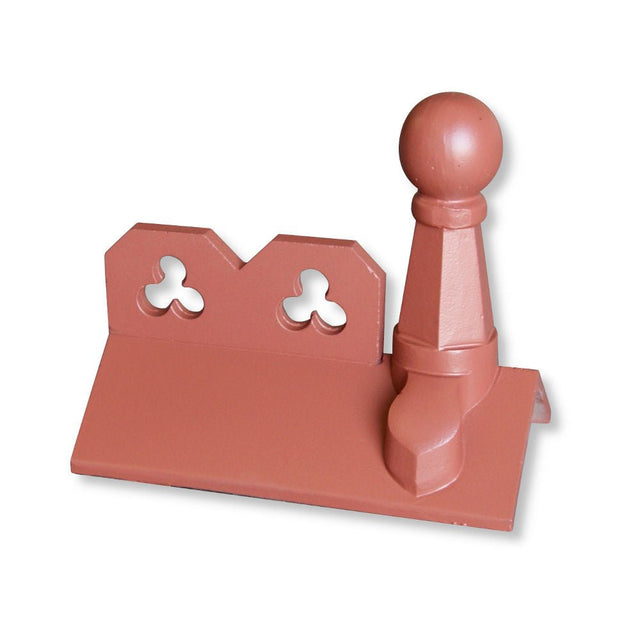 GRC 450mm Pawn Ball Club Crested Angle Ridge Finial - Trusted Building Supplies